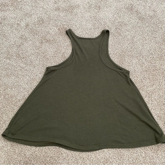 Free People Green Tank Top - Picture 3 of 4